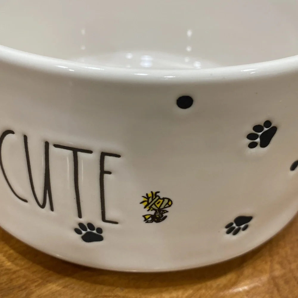 NWOT. Rae Dunn, dog bowl.